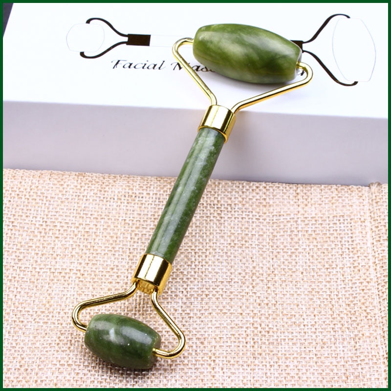 Jade Roller Stone - Cuidados com a pele pedra de