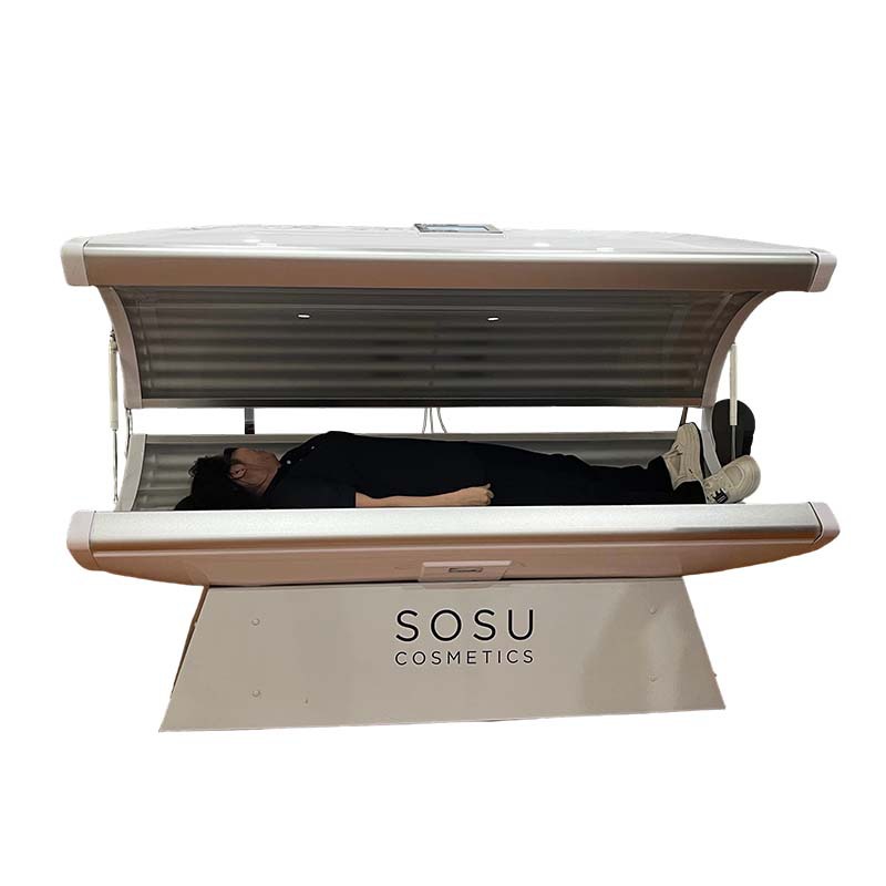 Wellness Spa And Salon - Cabine de Bronzeamento em Acrílico –