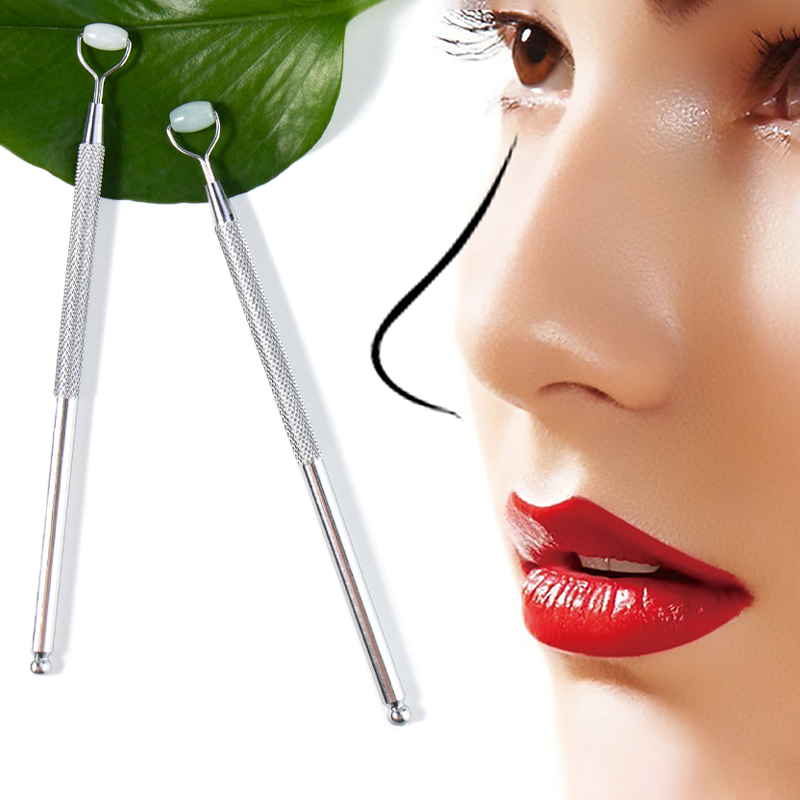 Olhos anti rugas naturais rolo - Jade Roller Stone avaliação e preço