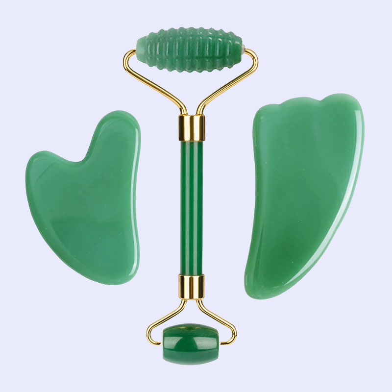 Rolo Massageador Facial de Jad - Jade Roller Stone avaliação e preço