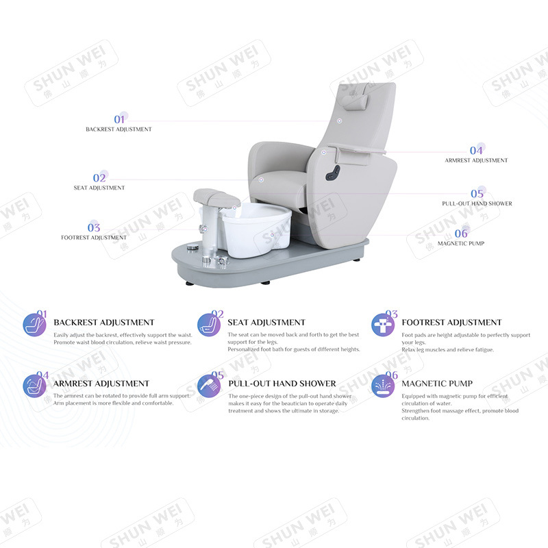 Cadeira de Spa Ajustável para  - Wellness Spa And Salon avaliação e preço