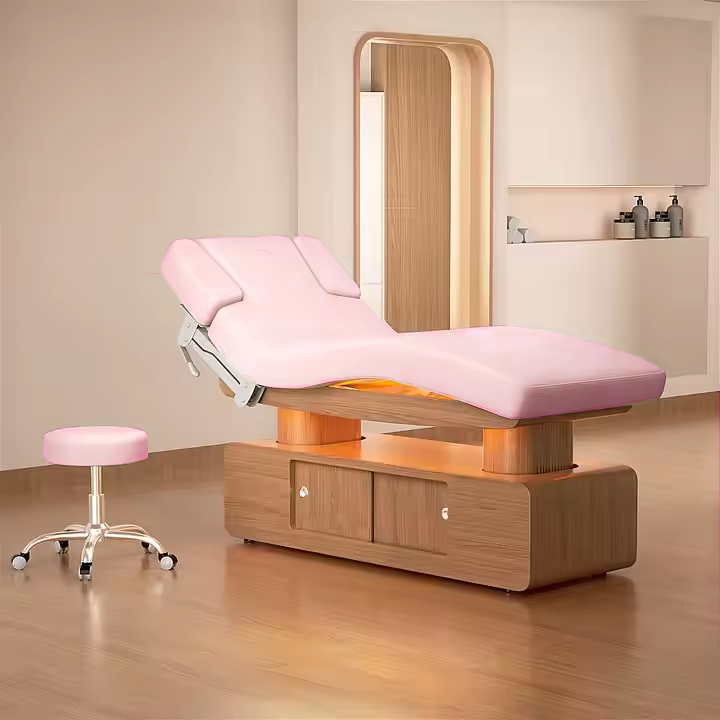 Luxo 3/4 motores rosa cama de  - Wellness Spa And Salon avaliação e preço