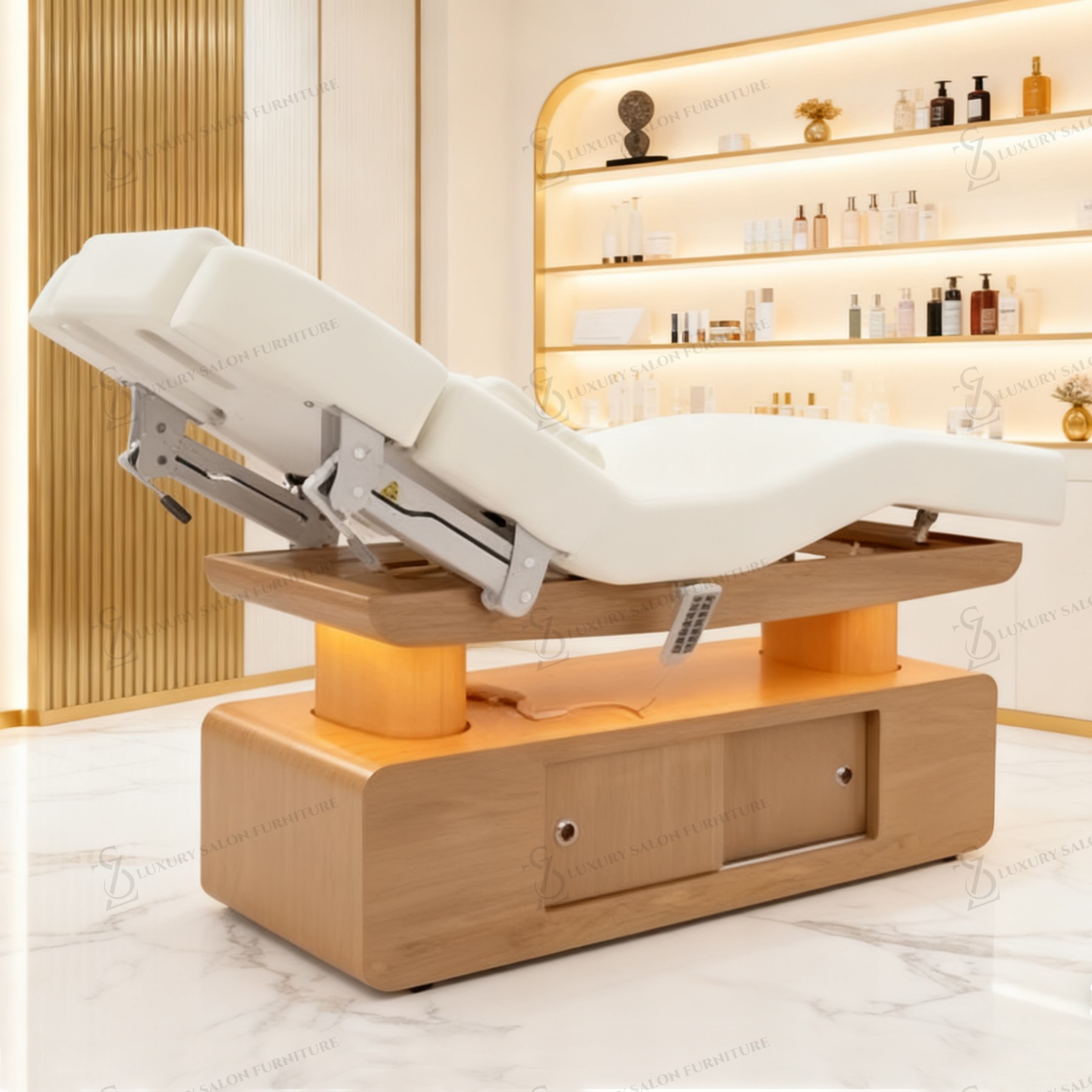 Luxo 3/4 motores rosa cama de  - Wellness Spa And Salon avaliação e preço