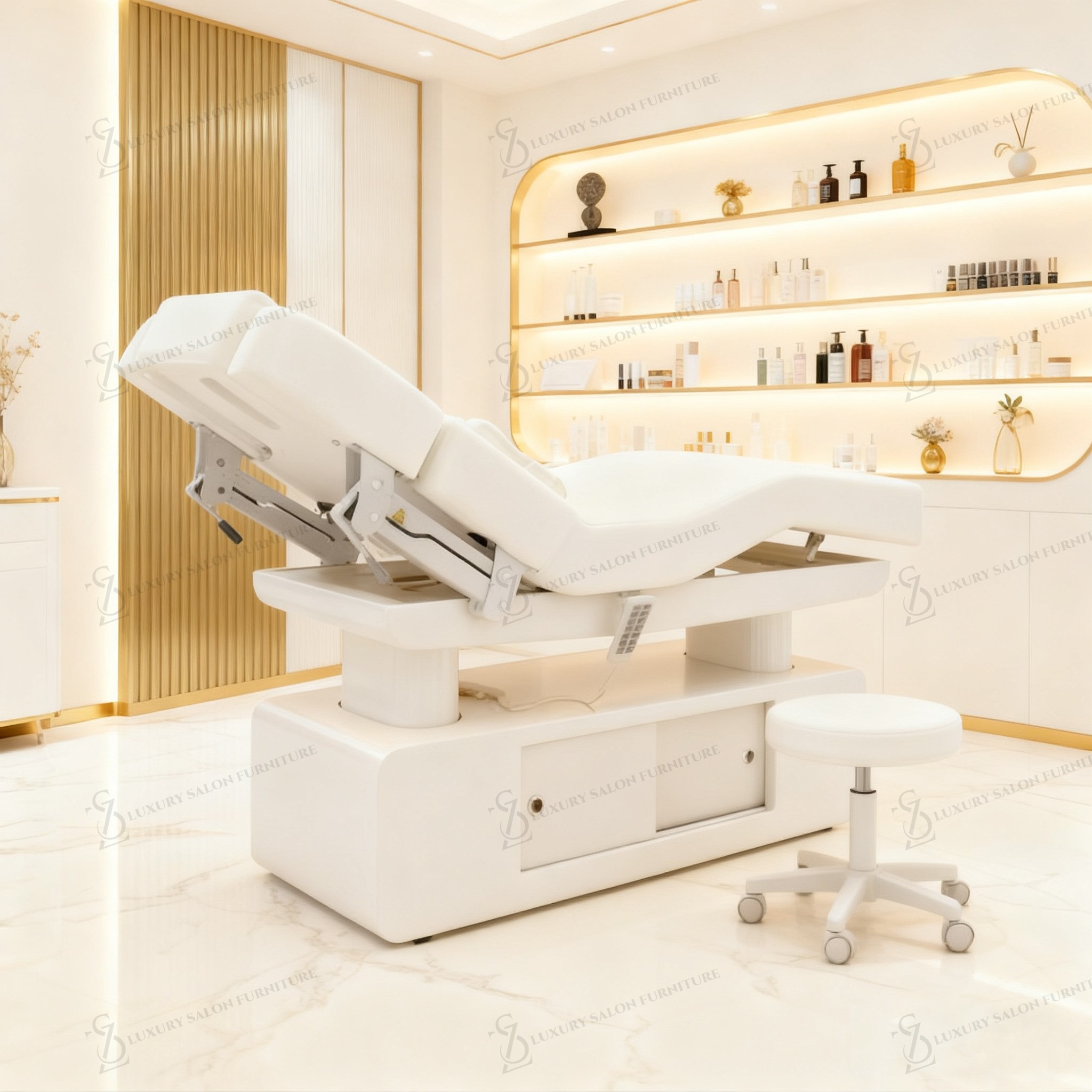 Luxo 3/4 motores rosa cama de  - Wellness Spa And Salon avaliação e preço